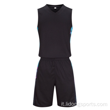 Maglia uniforme da basket personalizzata di nuovi stile